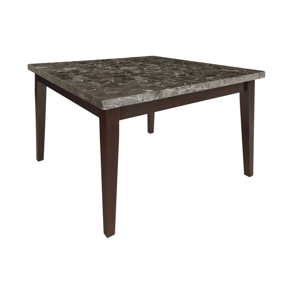 Homelegance Square Decatur Counter Height Dining Table with Marble Top 2456-36 IMAGE 1