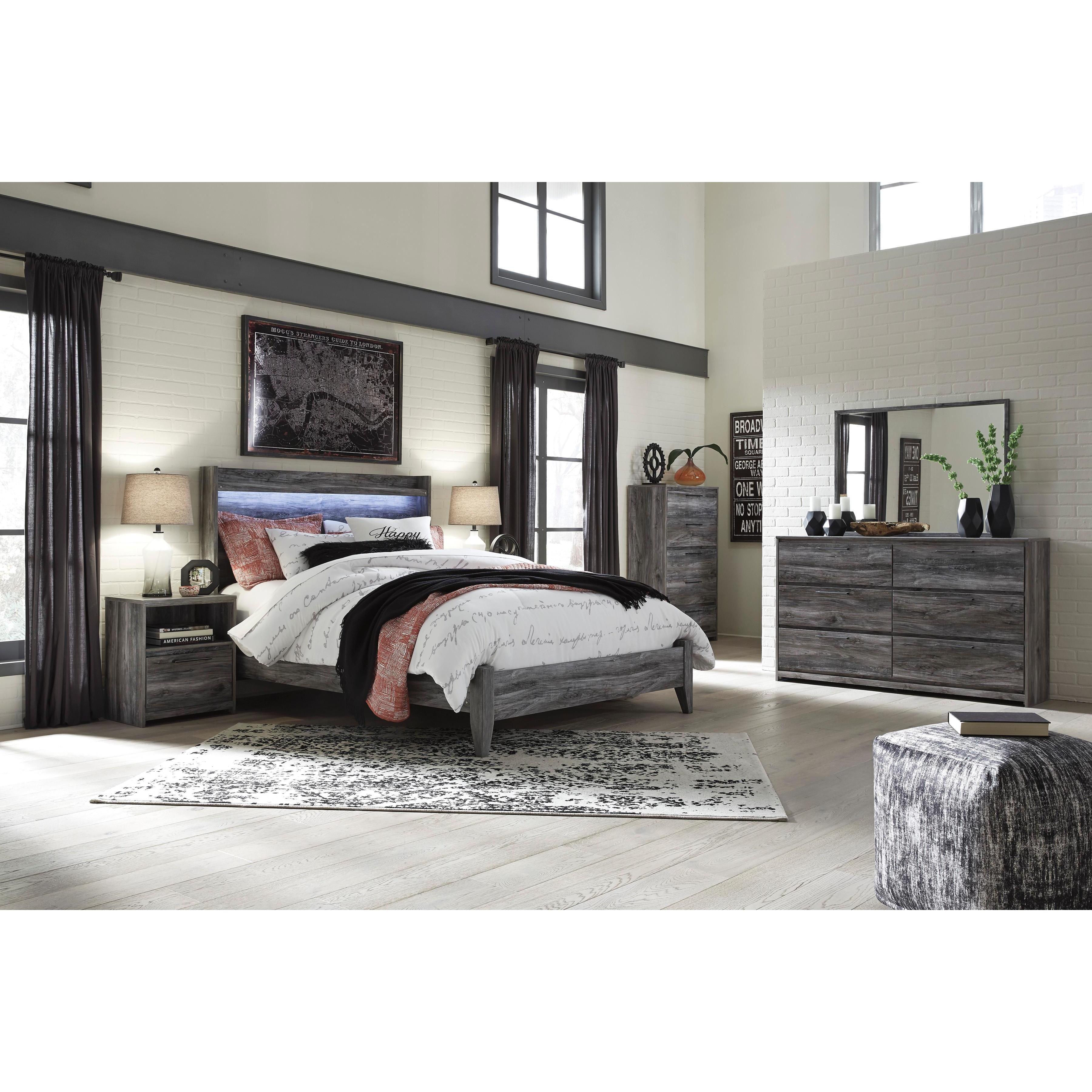 Signature Design by Ashley Baystorm B221 6 pc Queen Panel