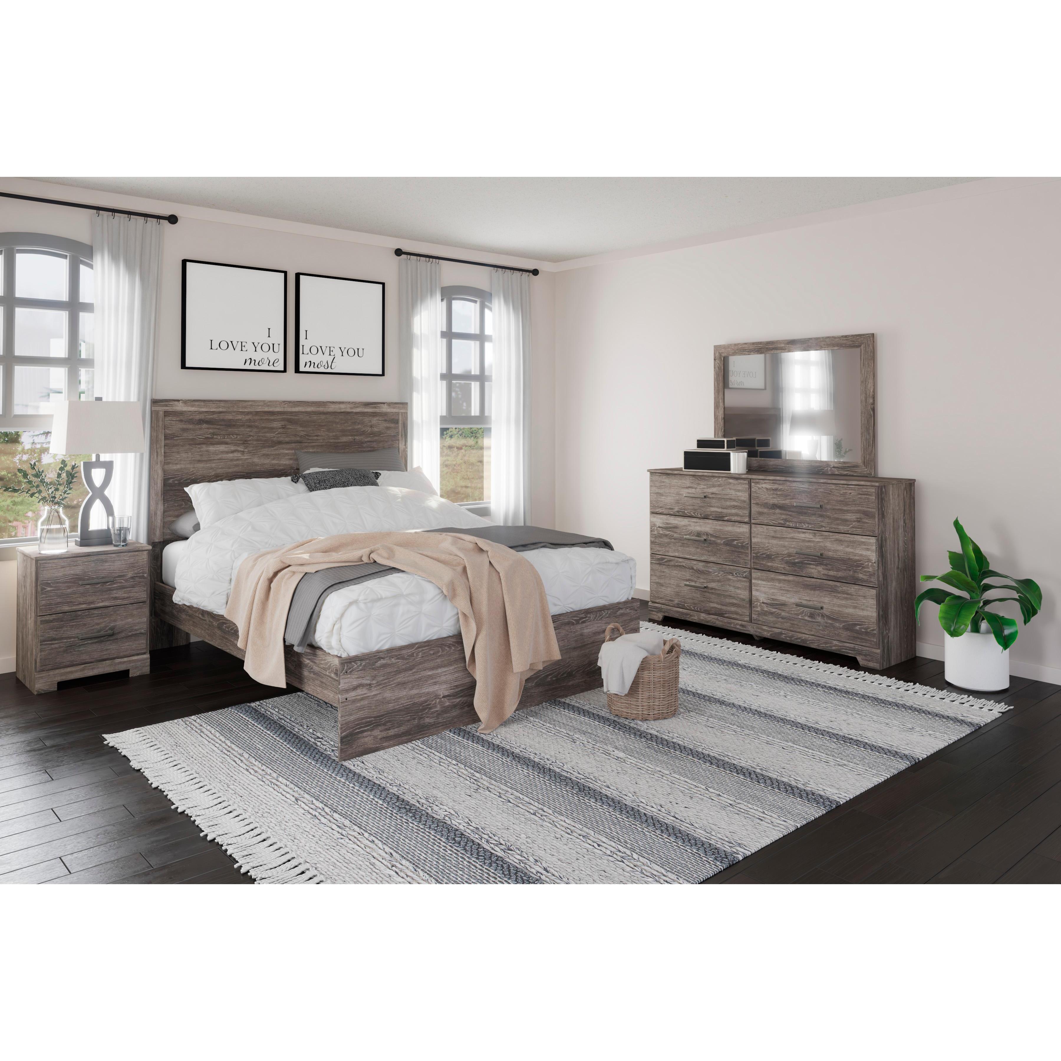 Signature Design by Ashley Ralinski B2587 6 pc Queen Panel Bedroom Set