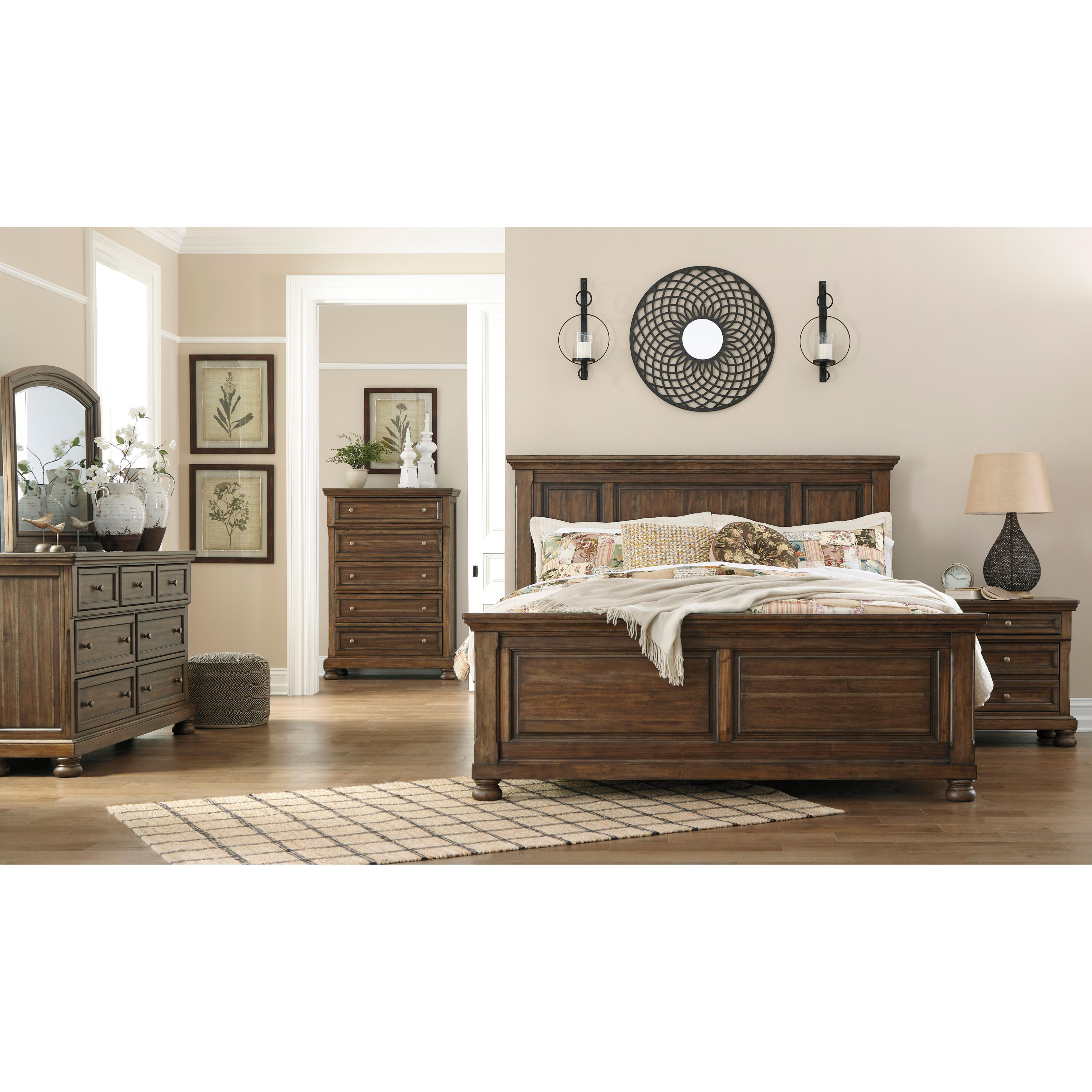 Full size bedroom sets ashley furniture discount