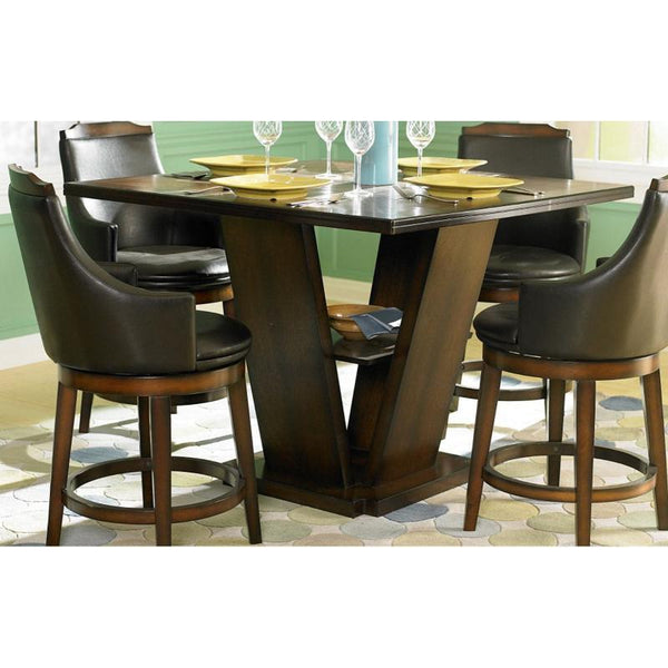 Homelegance Square Bayshore Counter Height Dining Table 5447-36/5447-36B IMAGE 1