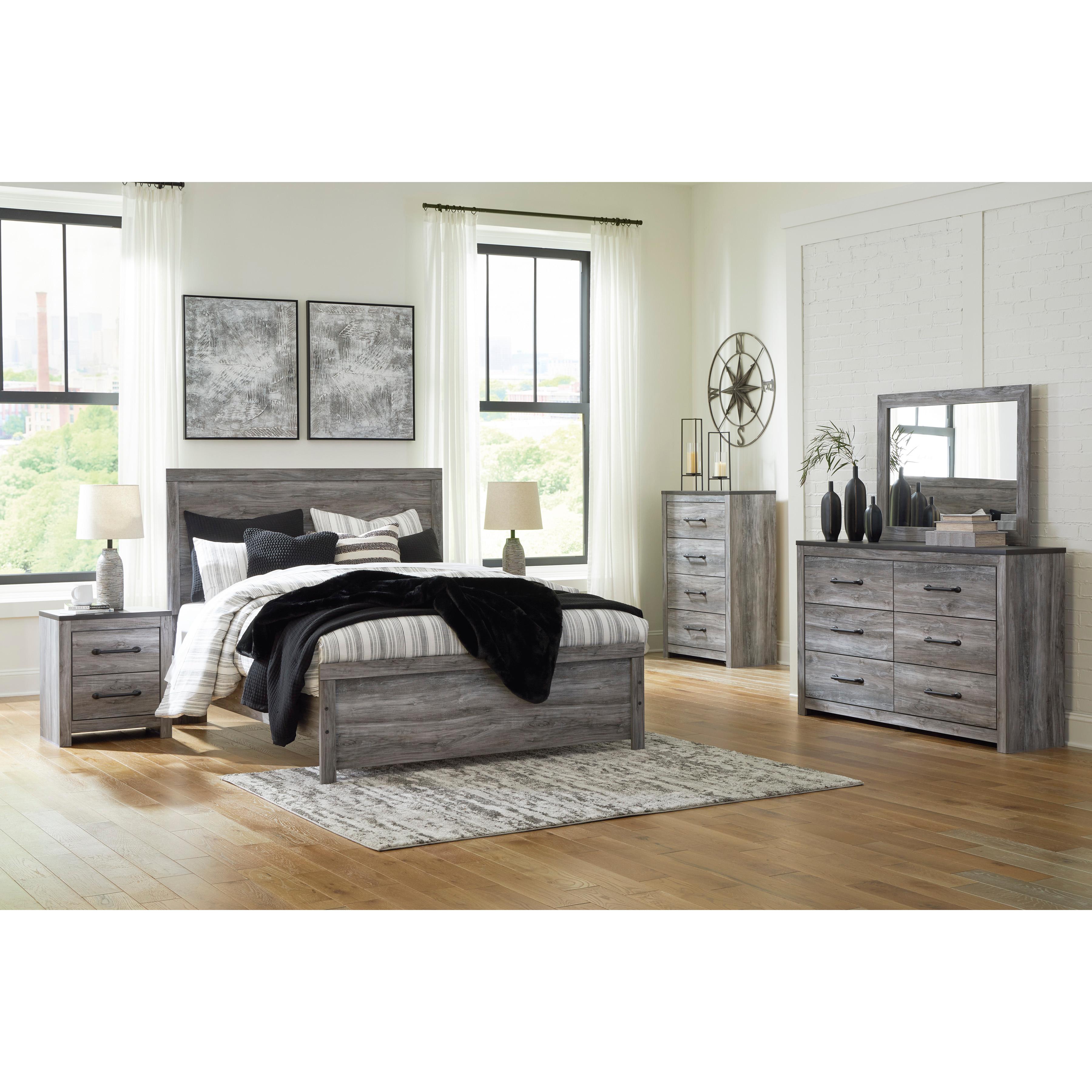 Signature Design by Ashley Bronyan B1290B3 5 pc Queen Panel Bedroom Se