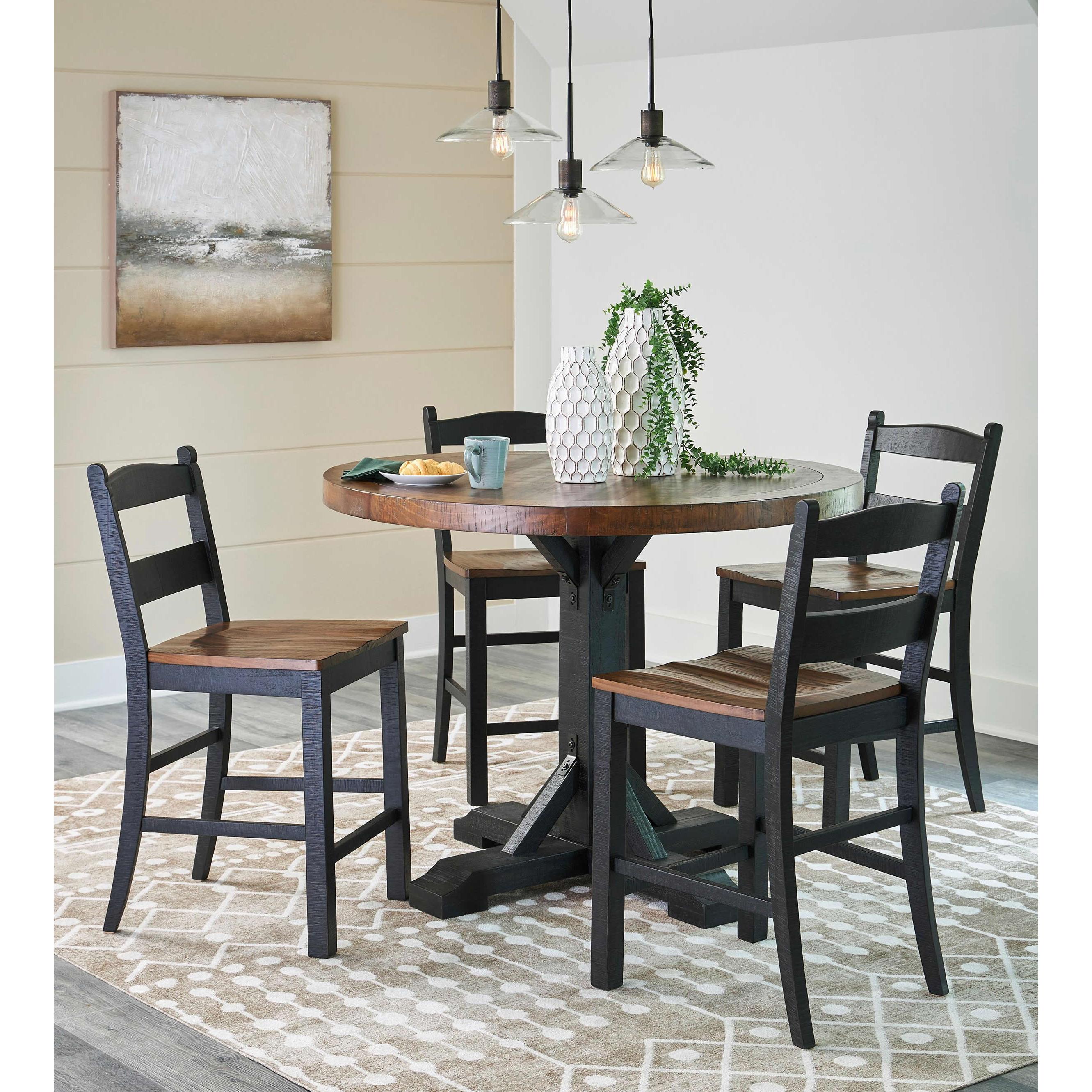 Signature Design by Ashley Valebeck D546D20 5 pc Counter Height Dining