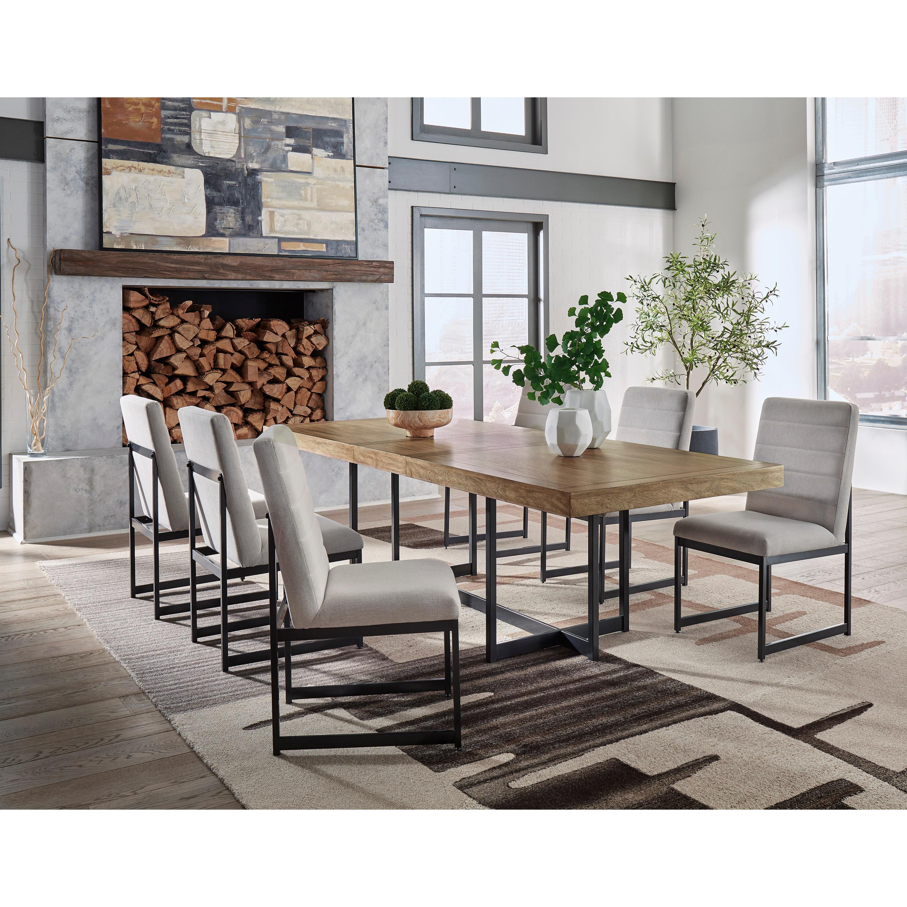Signature Design by Ashley Tomtyn D622 7 pc Dining Set, image size:3056x3056