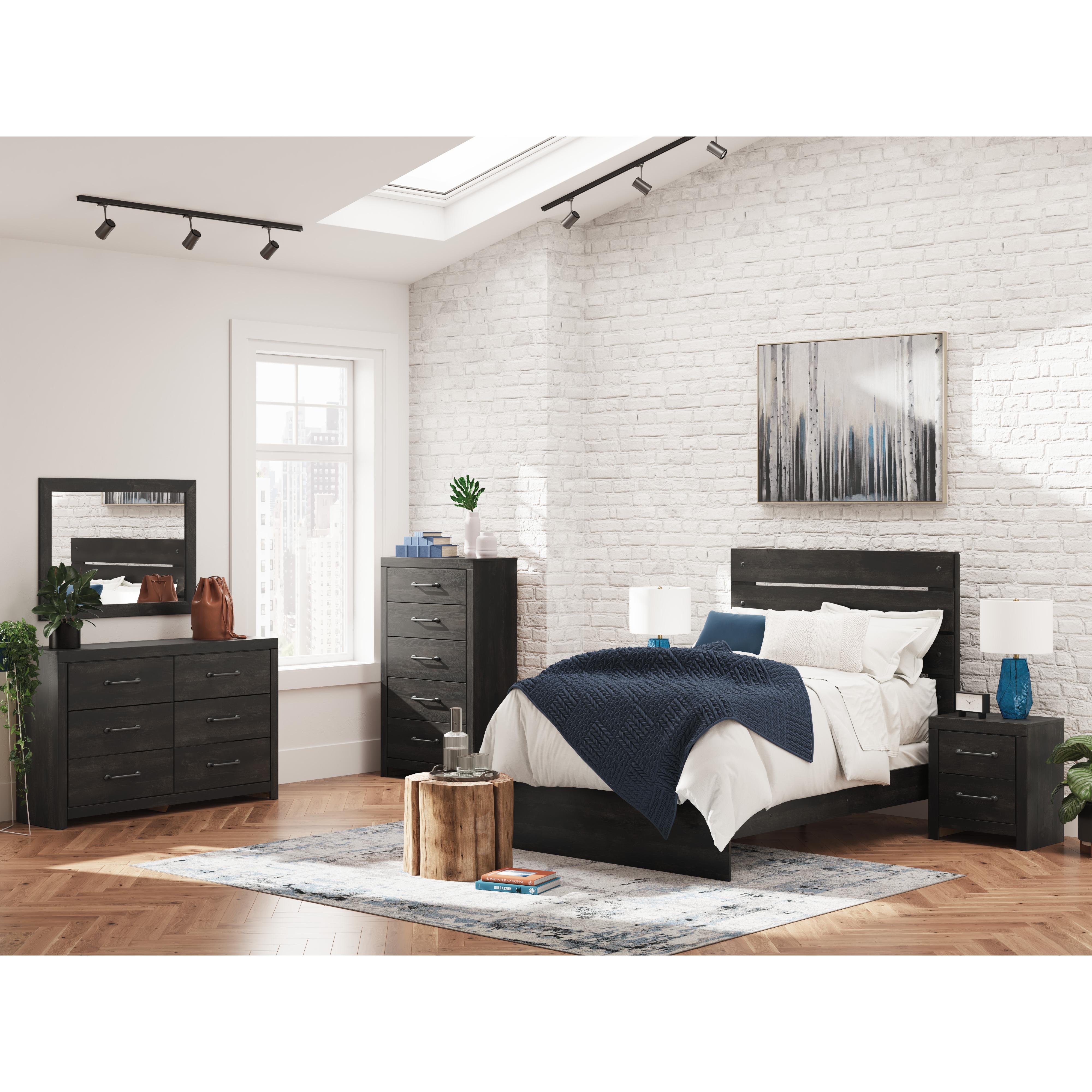 Signature Design by Ashley Hollivern B2108 8 pc King Panel Bedroom Set