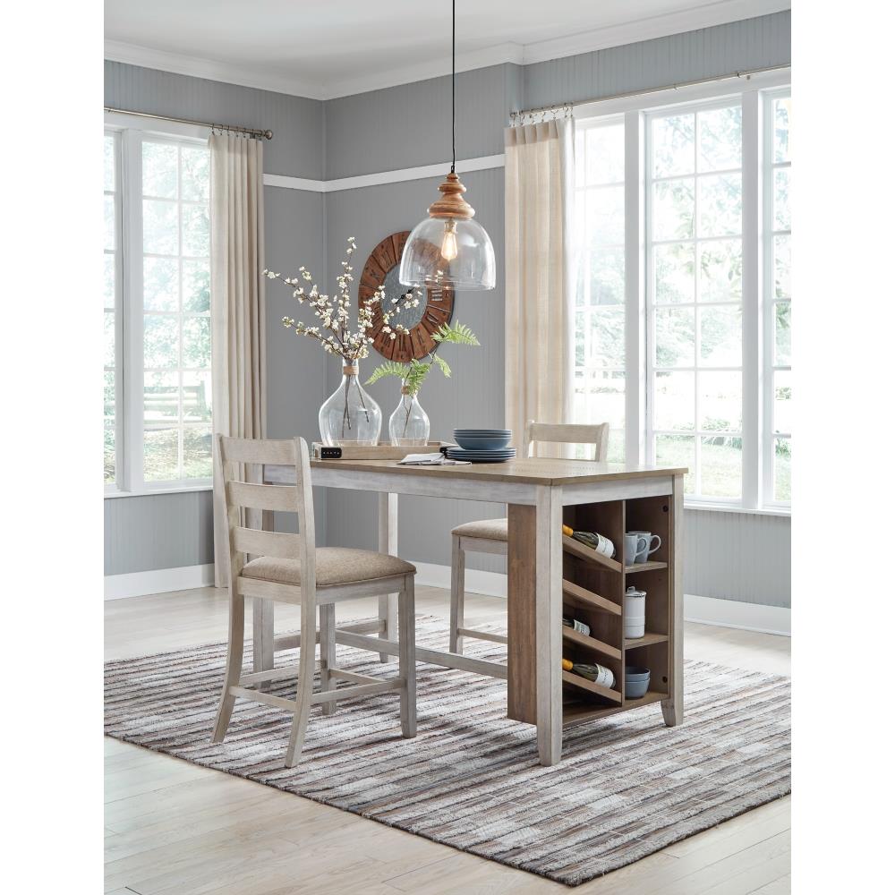 Signature Design by Ashley Skempton D394D6 3 pc Counter Height Dining