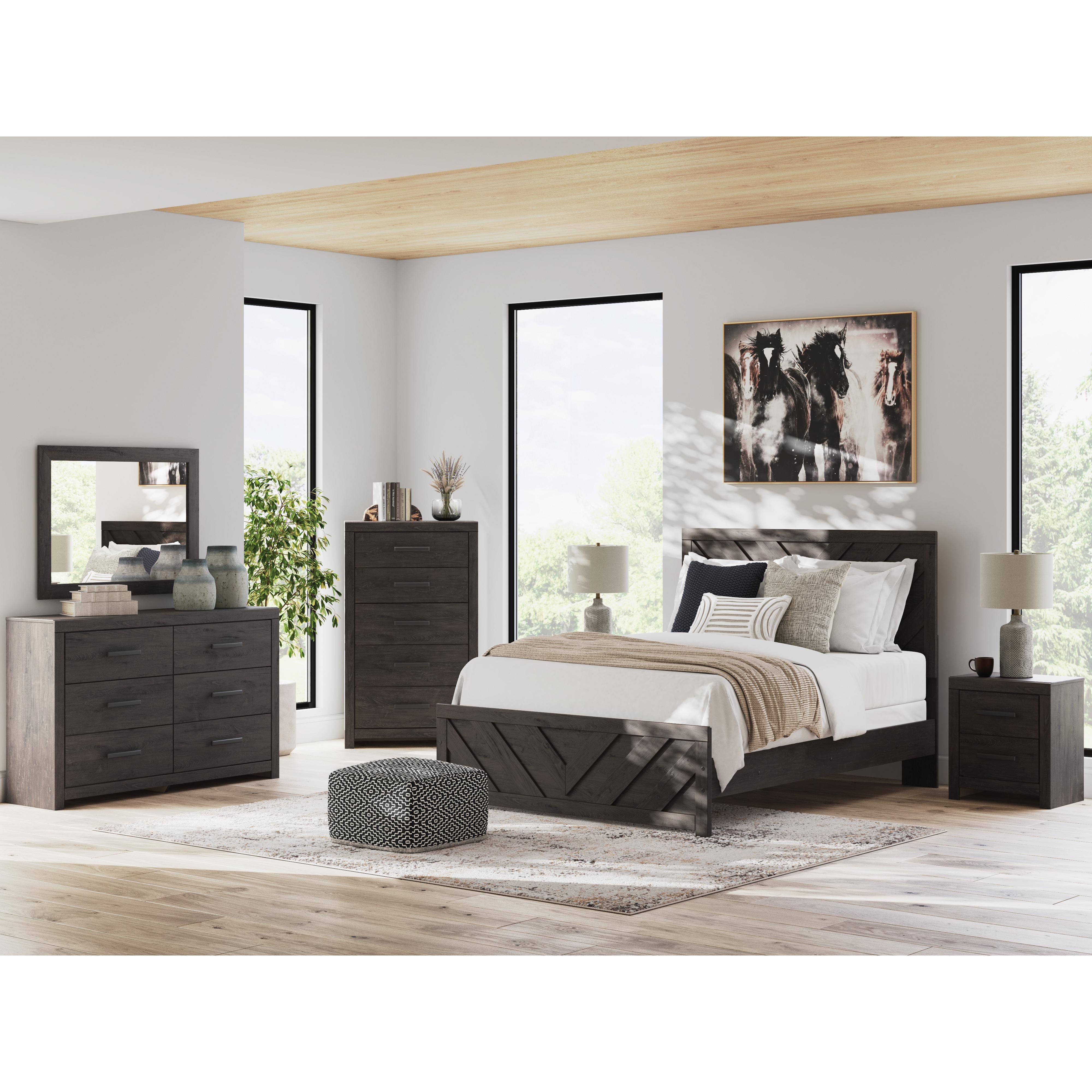 Signature Design by Ashley Prendonea B3789 8 pc Queen Panel Bedroom Se