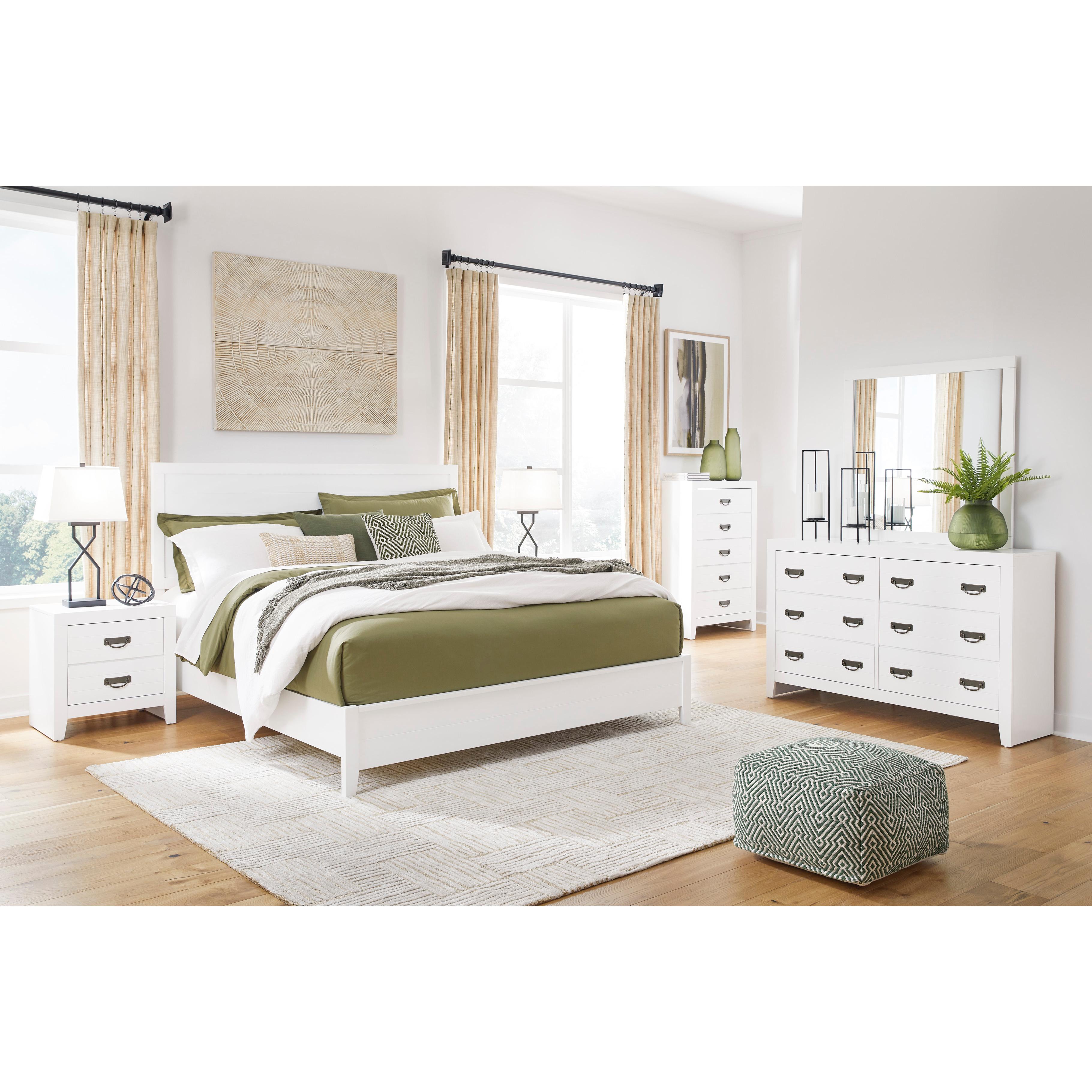 Signature Design by Ashley Binterglen B427B14 6 pc Queen Panel Bedroom