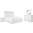 Benchcraft Kanwyn B777B28 7 pc Queen Panel Bedroom Set IMAGE 1