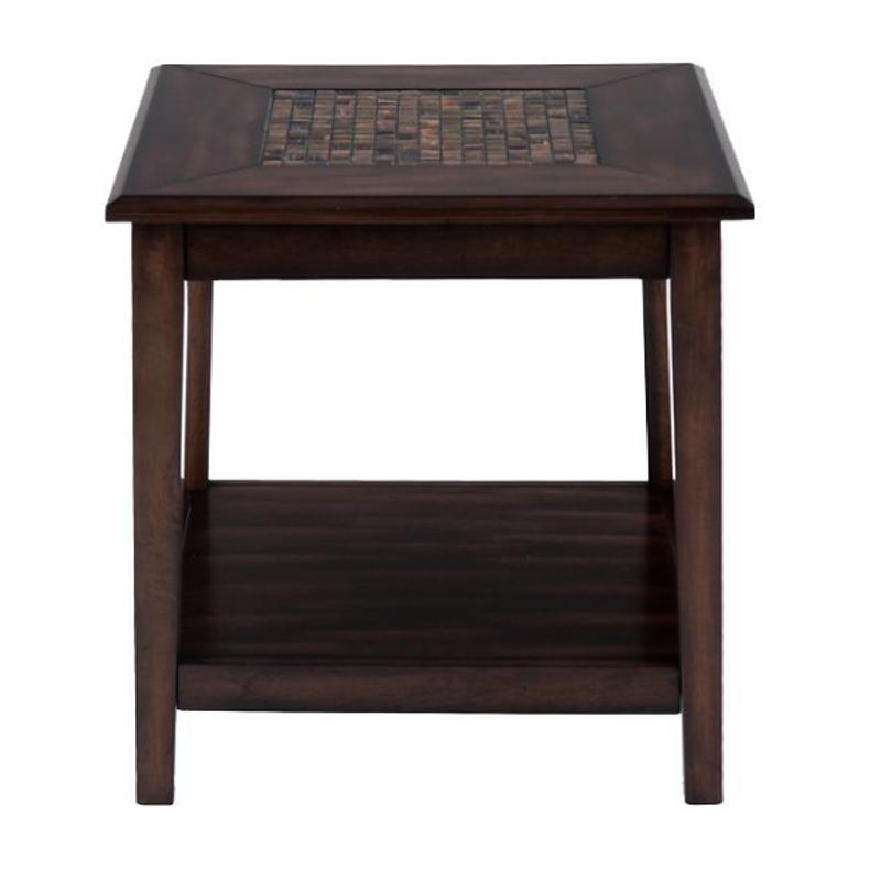 Jofran Baroque Brown End Table 698-3