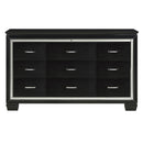 Homelegance Allura 9-Drawer Dresser 1916BK-5 IMAGE 1