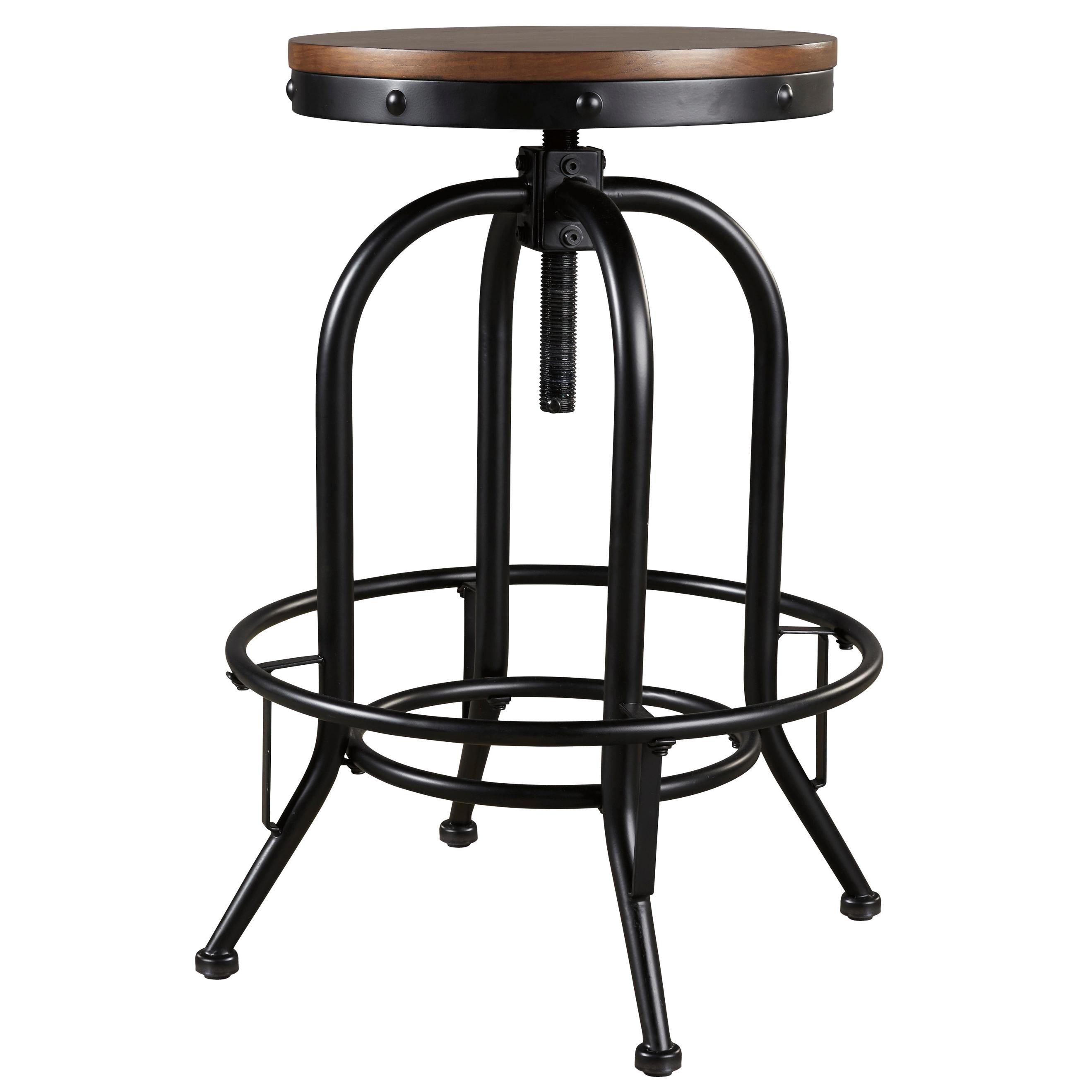 Signature Design by Ashley Valebeck Adjustable Height Stool D546-230