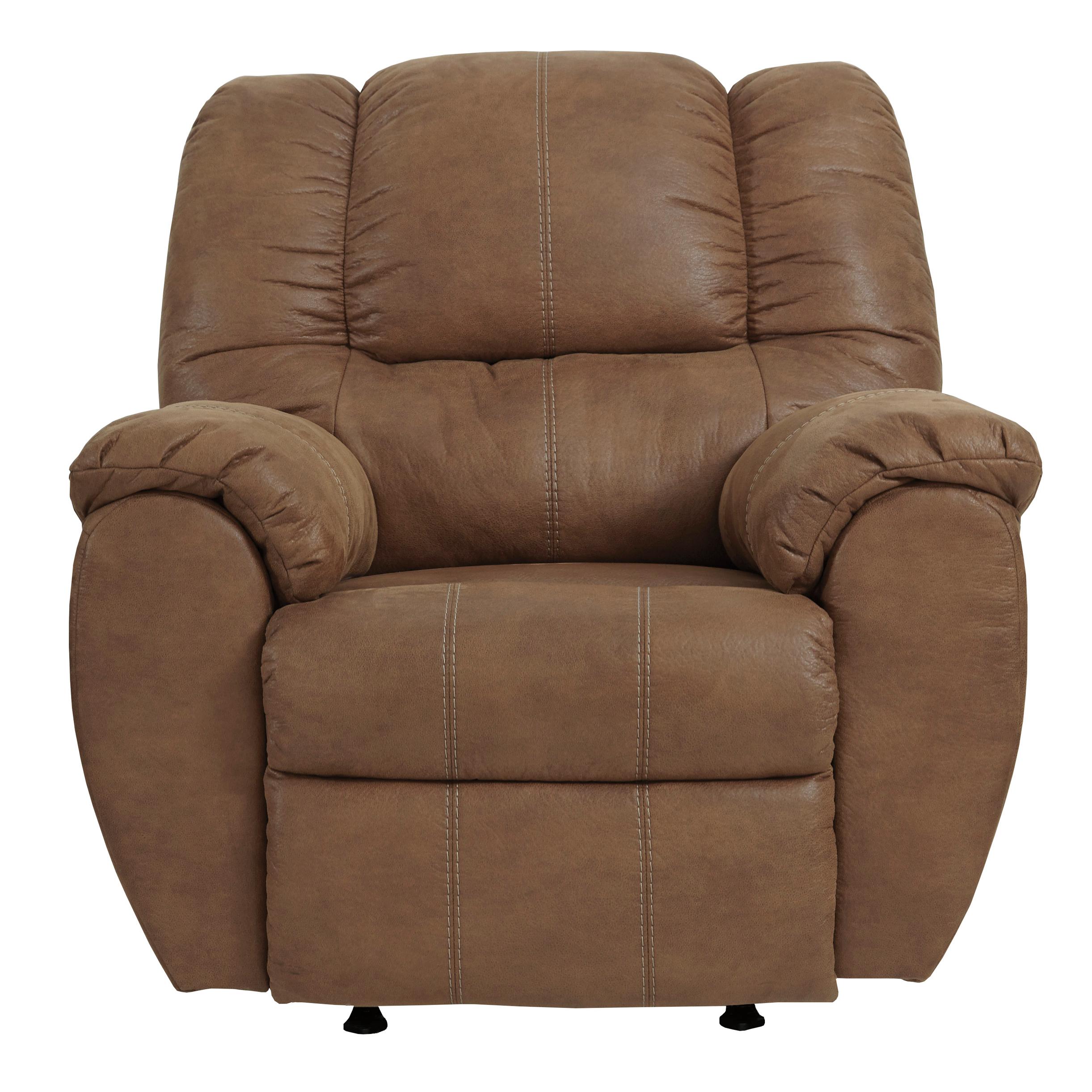 クラシック　cd × 28 Signature Design by Ashley McGann Rocker Leather Look Recliner 1030225