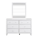  Liberty Furniture Industries Inc. Cottage View 6-Drawer Kids Dresser with Mirror 523-YBR-DM IMAGE 1