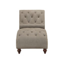 Homelegance Fabric Chaise 1162BR-5 IMAGE 1