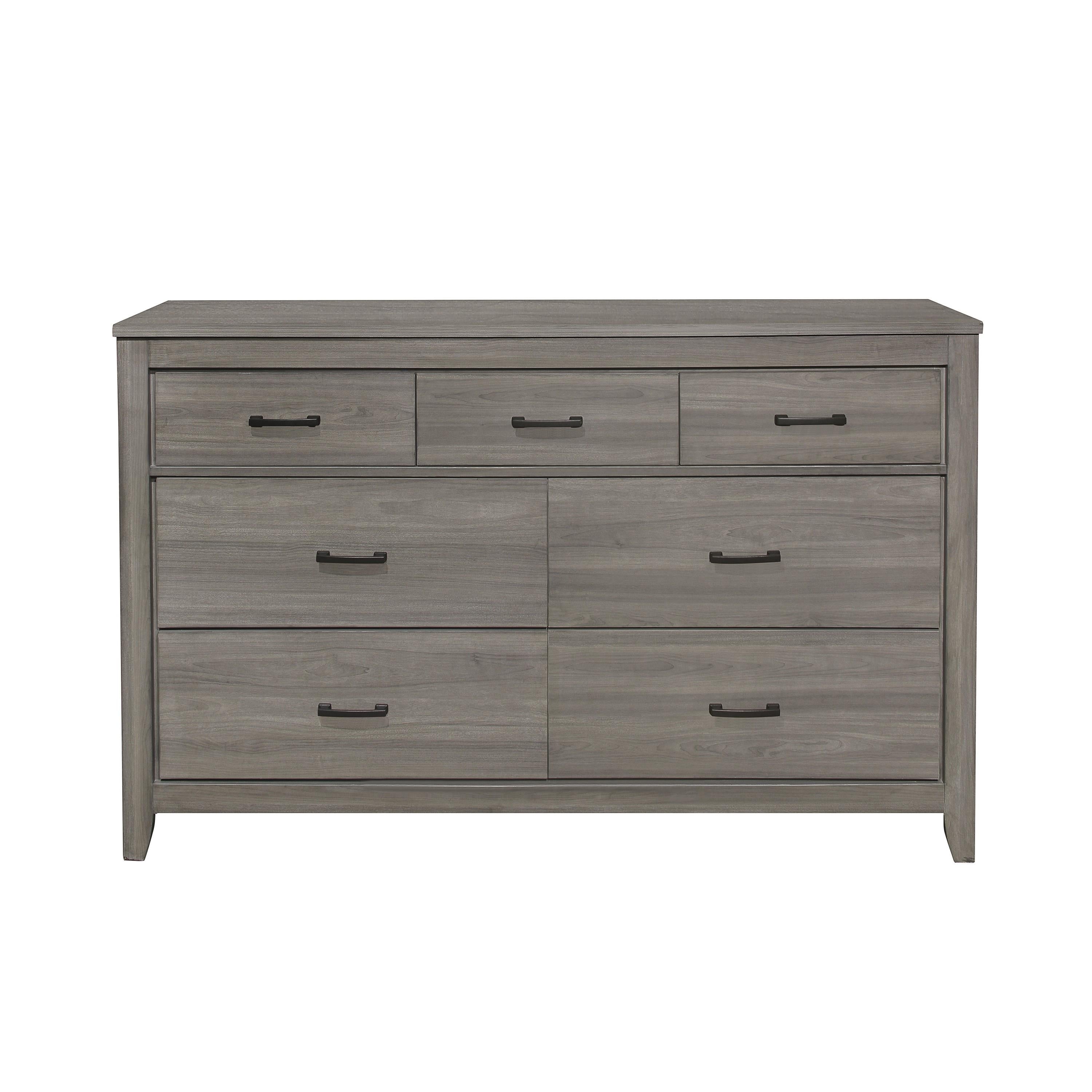 grey 7 drawer dresser Karl home Gray 7-Drawer 25. 98 in. Wide Chest of Drawers K1G52005502