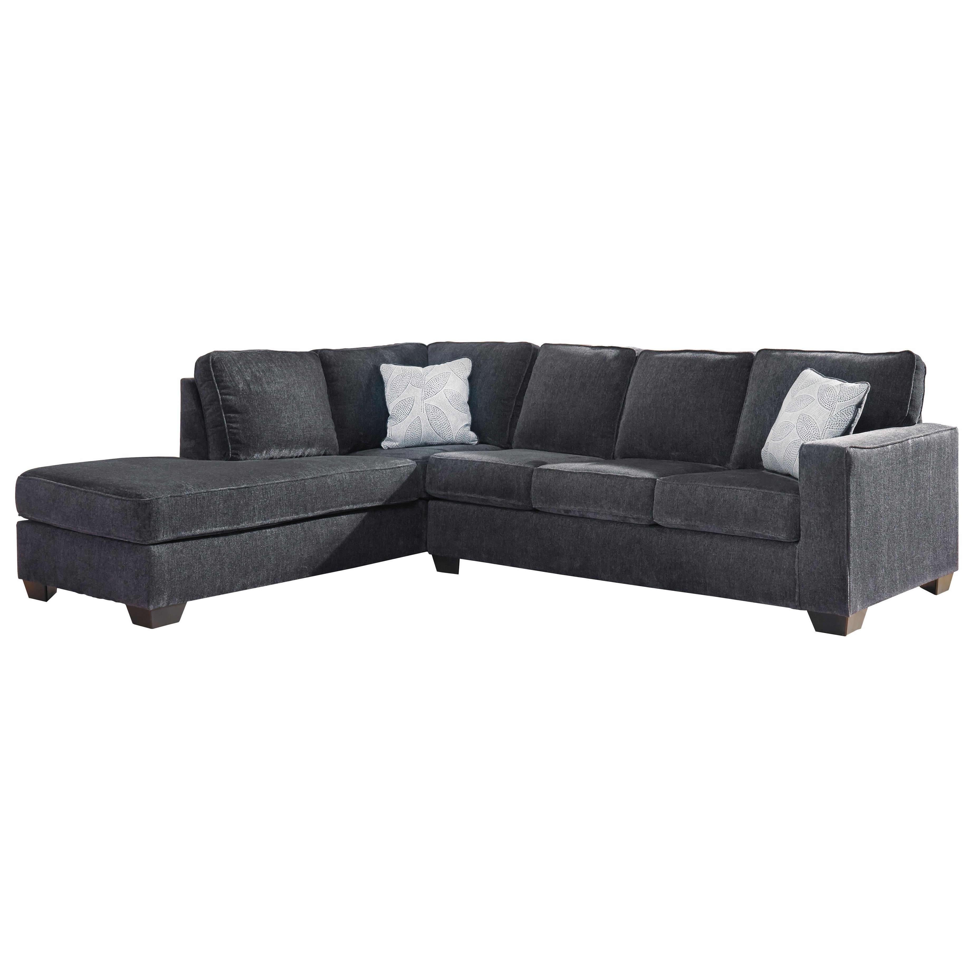 Signature Design by Ashley Altari Fabric Full Sleeper Sectional 872131