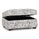 Franklin Julienne Fabric Storage Ottoman 81218-1602-04 IMAGE 2