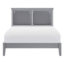 Homelegance Seabright Queen Platform Bed 1519GY-1* IMAGE 1