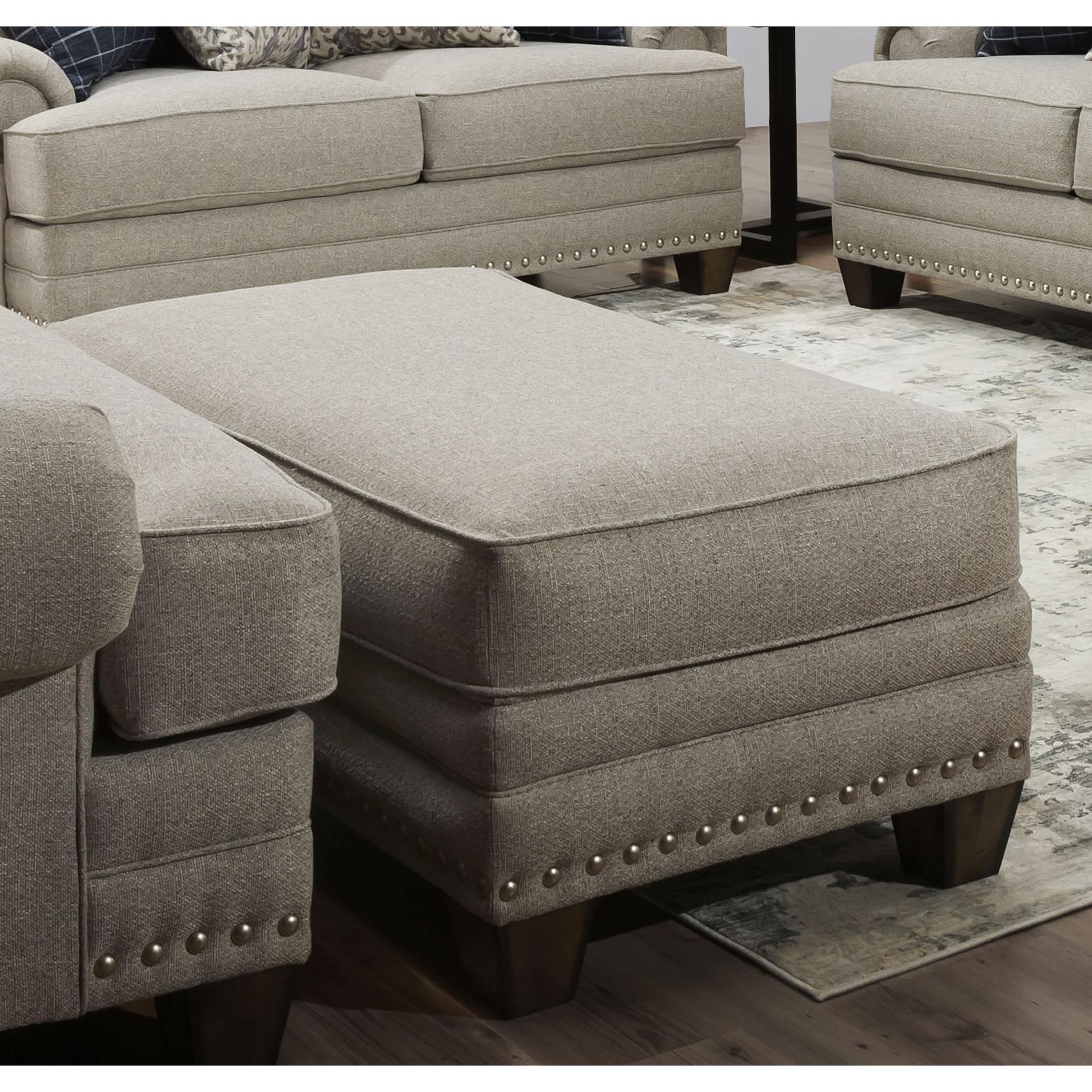 Franklin Fletcher Fabric Ottoman 91618 3905-07