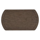 Homelegance Oval Coring Dining Table 5704-72 IMAGE 5