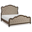 Homelegance Heath Court Queen Upholstered Panel Bed 1682-1* IMAGE 2