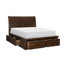 Homelegance Logandale 1559-1* Queen Platform Bed with Footboard Storage IMAGE 3