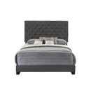 Homelegance Queen Upholstered Bed SH278DGR-1 IMAGE 1