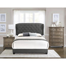 Homelegance King Upholstered Bed SH279KDGR-1 IMAGE 3