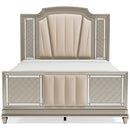 Signature Design by Ashley Chevanna Queen Upholstered Panel Bed B744-57/B744-54/B744-96 IMAGE 2