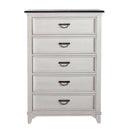  Liberty Furniture Industries Inc. Allyson Park 417-BR40 5-Drawer Chest IMAGE 2