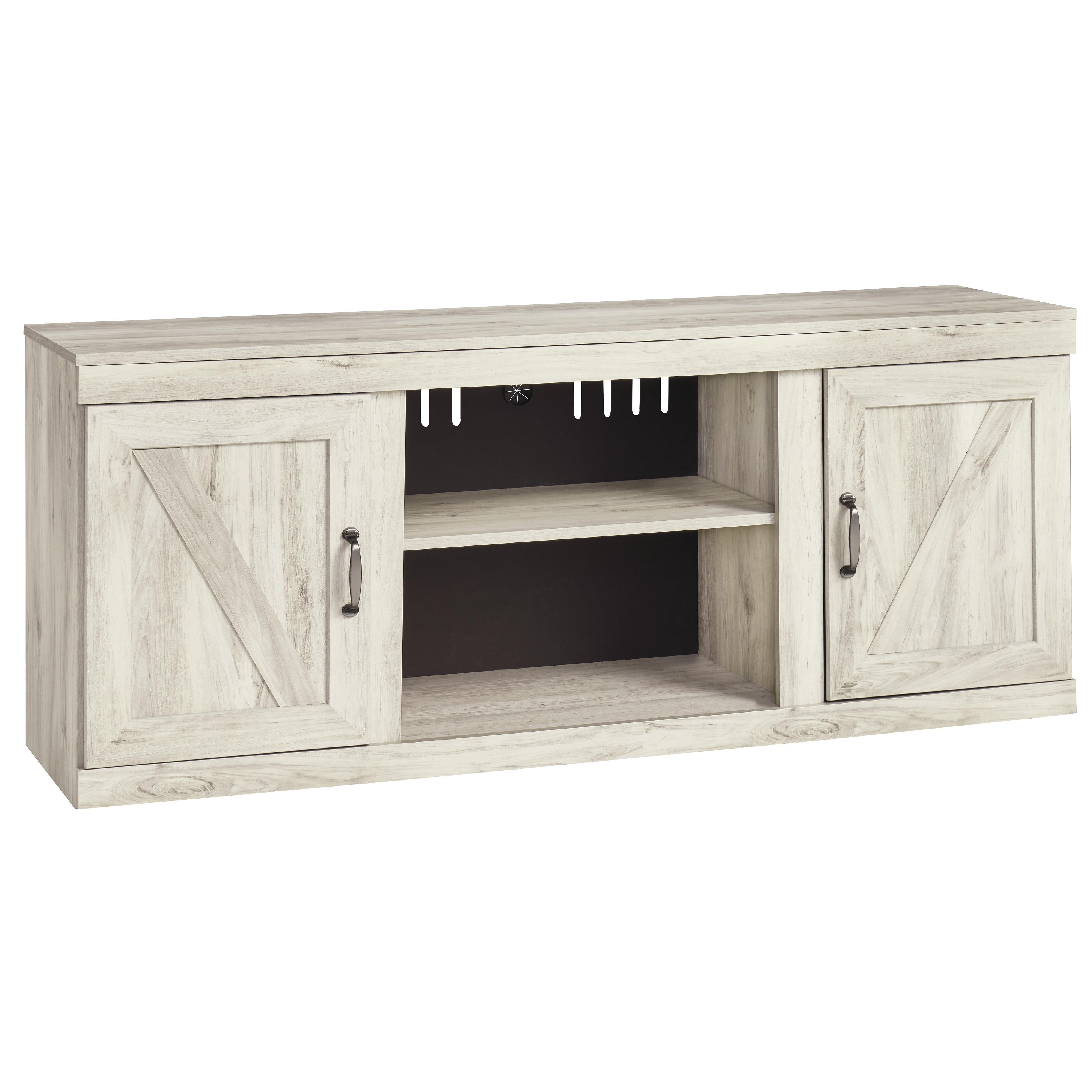 Signature Design by Ashley Bellaby EW0331-268 Large TV Stand with Fire