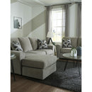 Signature Design by Ashley Cascilla Fabric Sectional 2680518 IMAGE 7