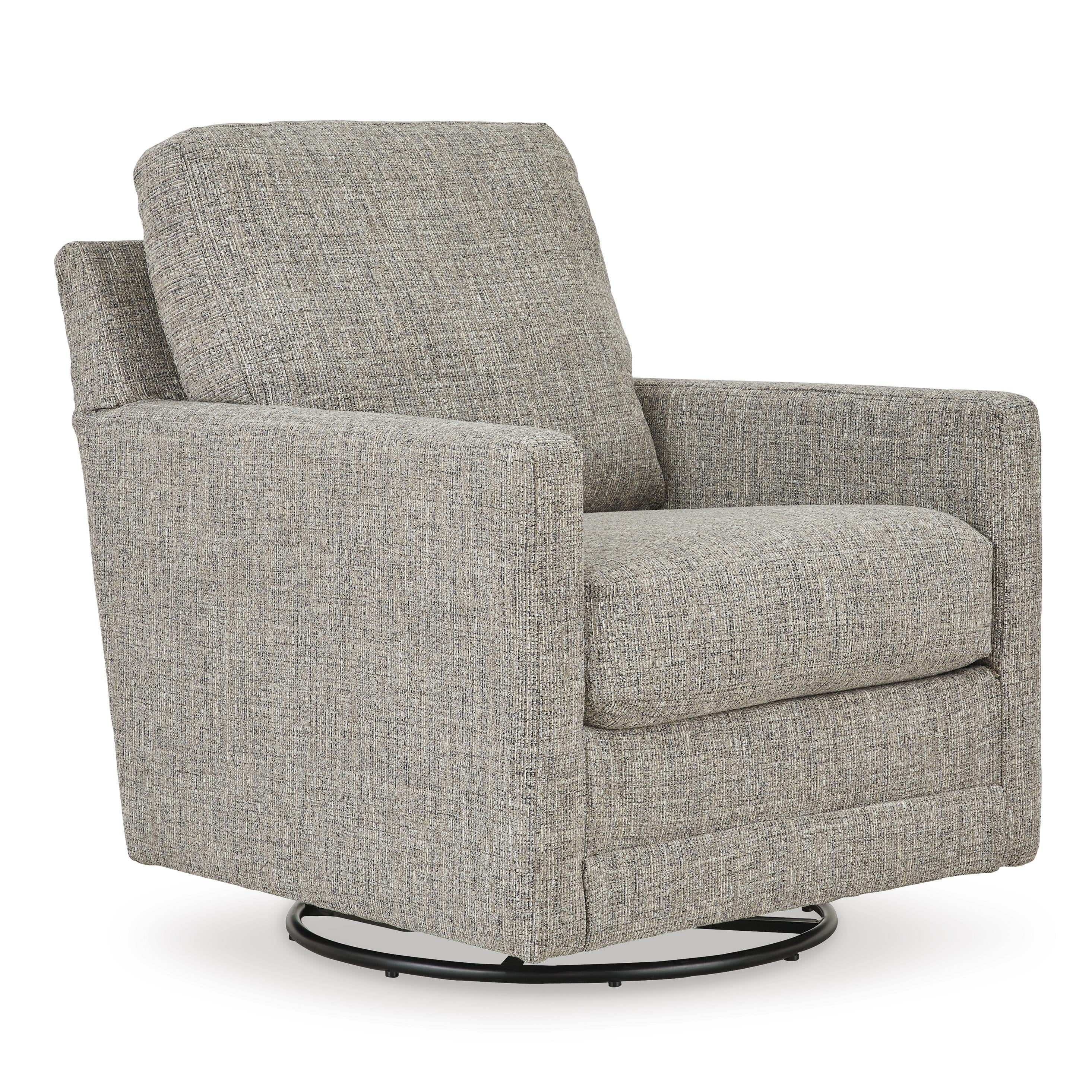 Ashley Bralynn Swivel Glider Fabric Accent Chair 3510342