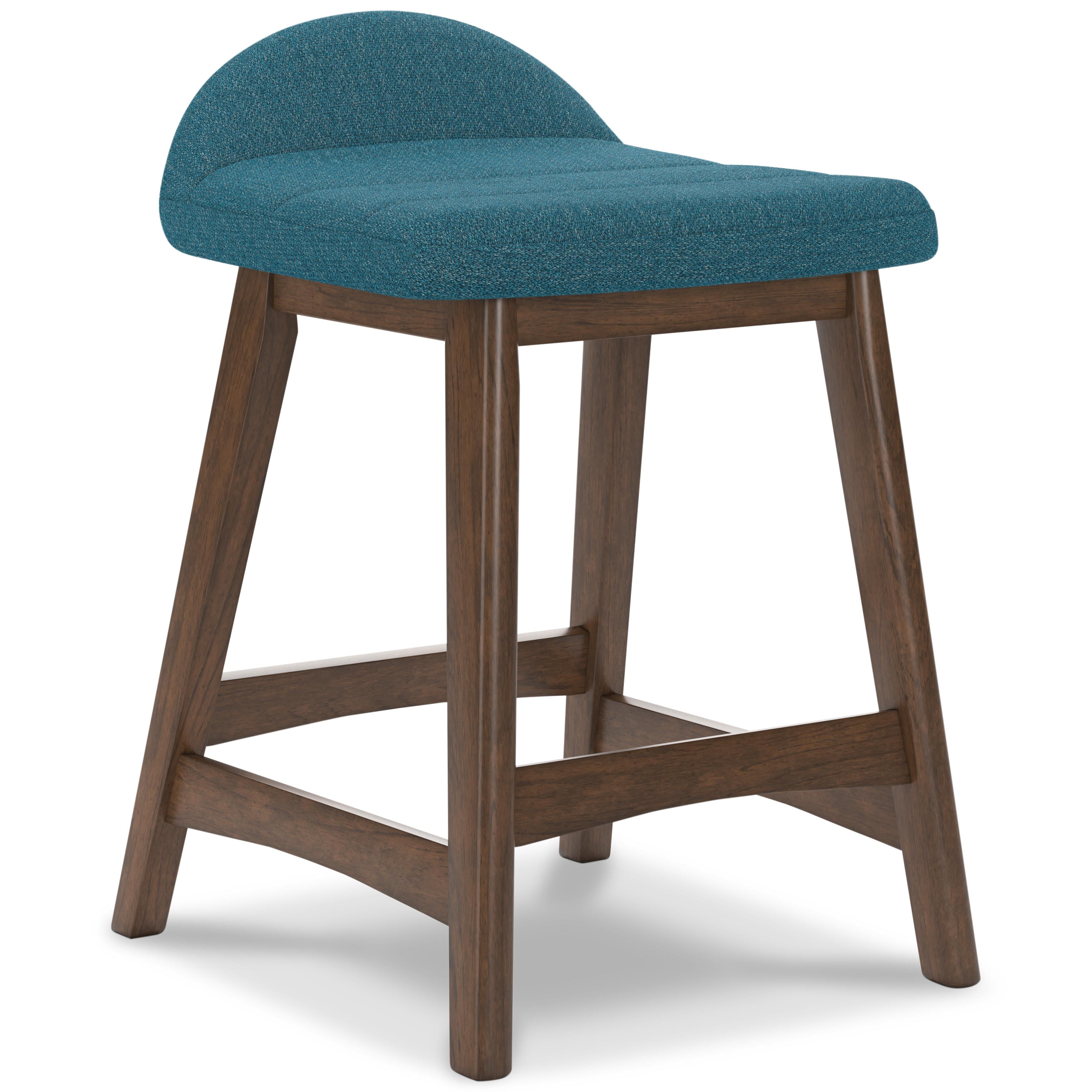 Signature Design by Ashley Lyncott D615-324 Upholstered Barstool