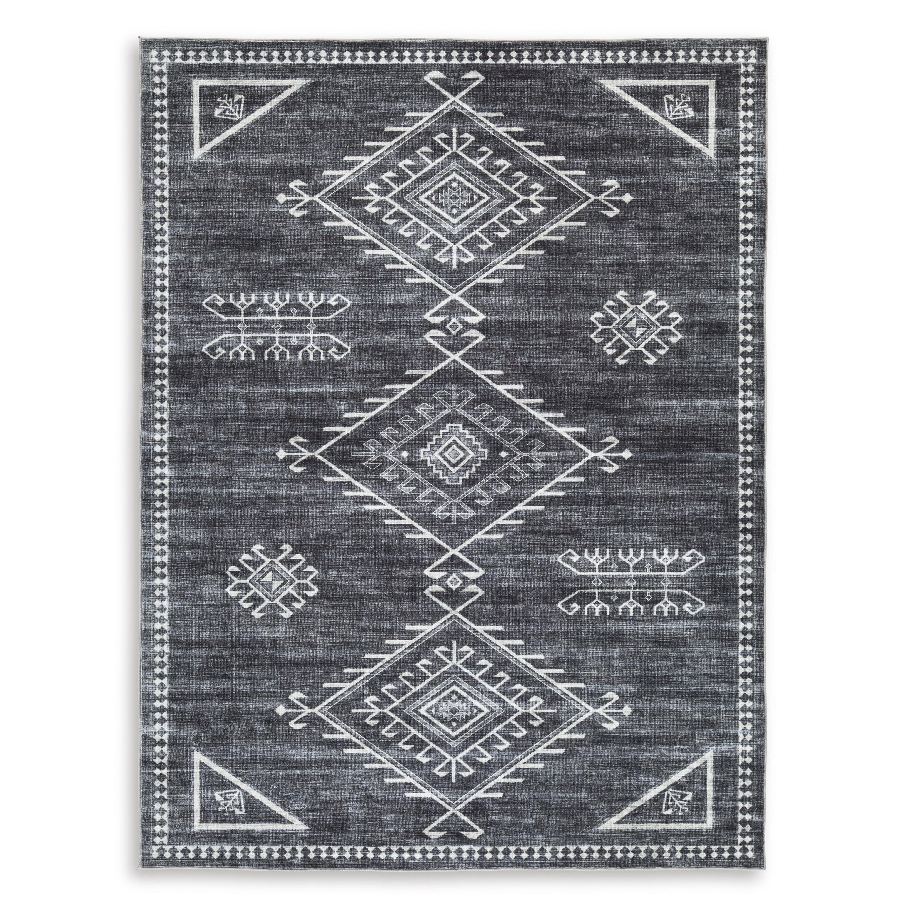 s*c様 ennoy ラグ Signature Design by Ashley Arloman R405932 Washable Medium Rug
