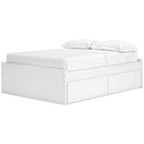 Signature Design by Ashley Onita EB9630B13 Full Platform Bed with 2 Side Storage IMAGE 3