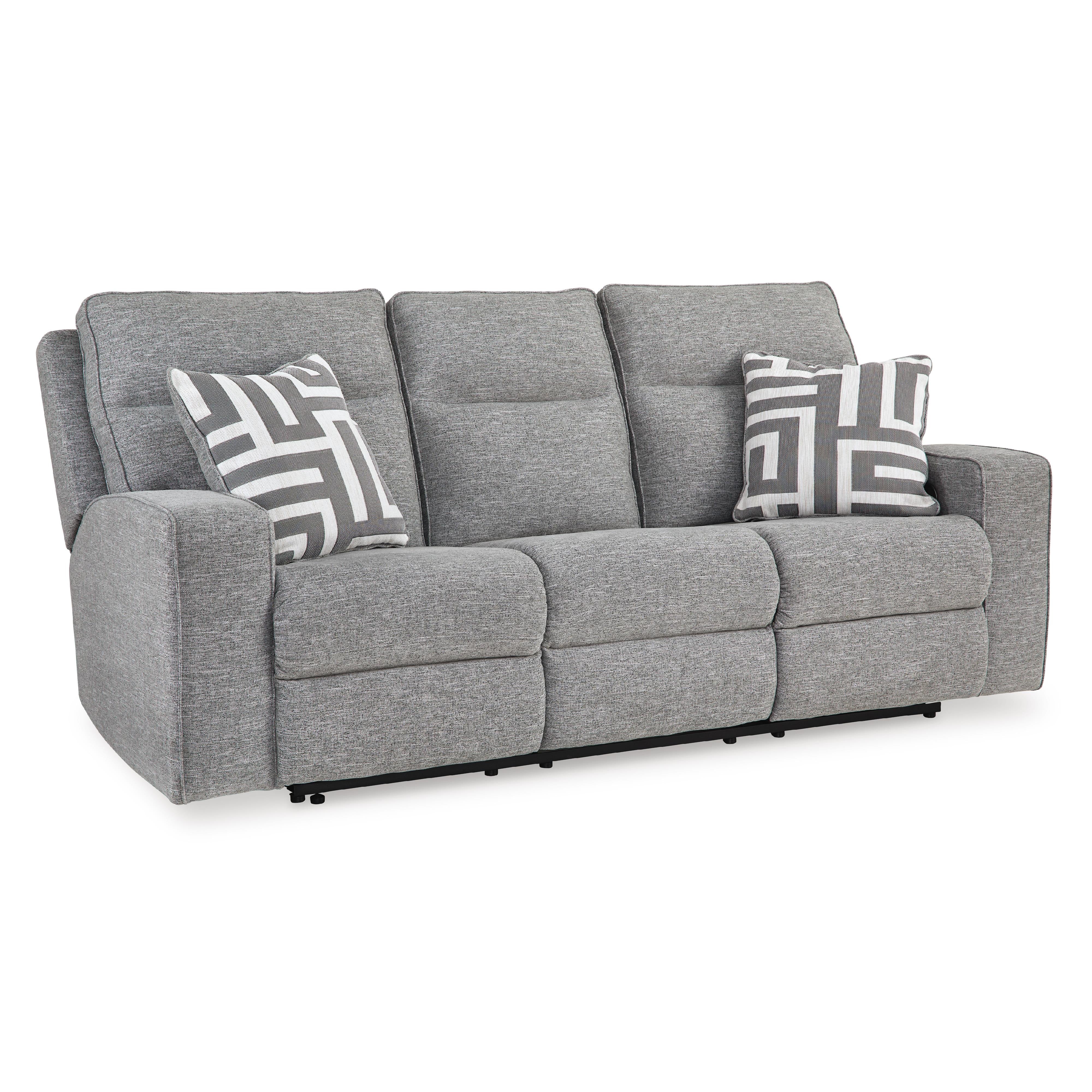 Signature Design by Ashley Biscoe 9050315 Power Reclining Sofa with Ad