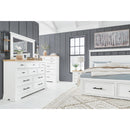 Benchcraft Ashbryn B844B5 California King Panel Storage Bed IMAGE 9