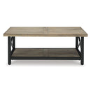 Signature Design by Ashley Bristenfort T685-1 Rectangular Cocktail Table IMAGE 2