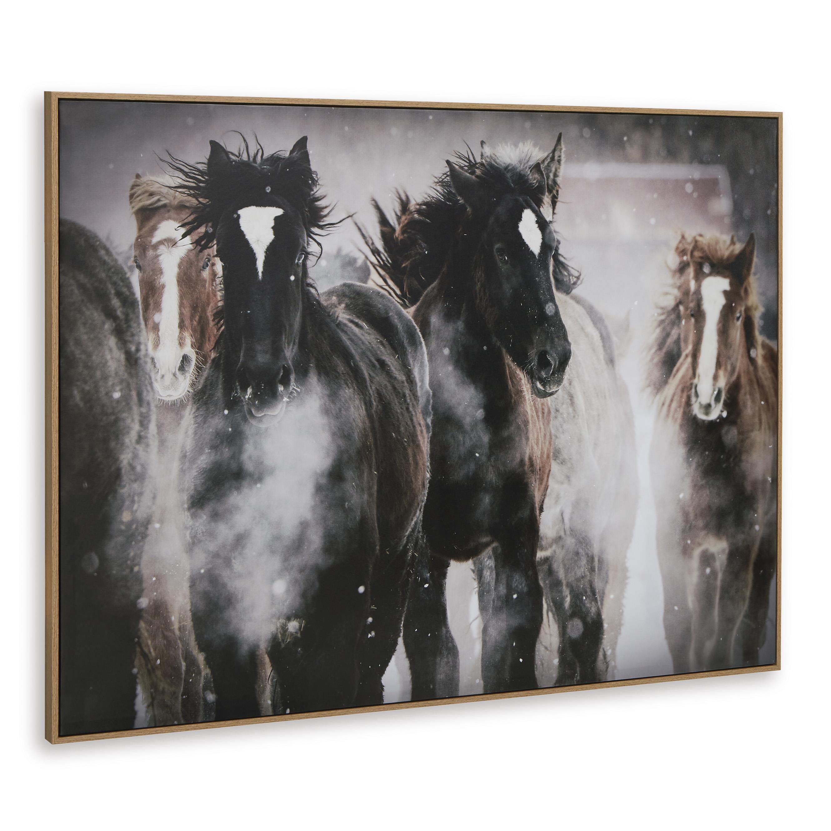MARIA BLACK♦︎SunsetHoop 35 Signature Design by Ashley Chaseburn A8000380 Wall Art