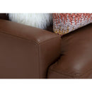 Franklin Gia Stationary Leather Sofa 909-40 LM 90-15 IMAGE 8