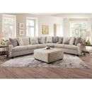 Franklin Fabric Ottoman 75018 3915-27 IMAGE 3