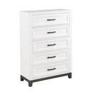 Homelegance Garretson 5-Drawer Chest 1450WH-9 IMAGE 2