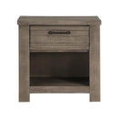 Homelegance Longview 1-Drawer Nightstand 1498GY-4 IMAGE 1
