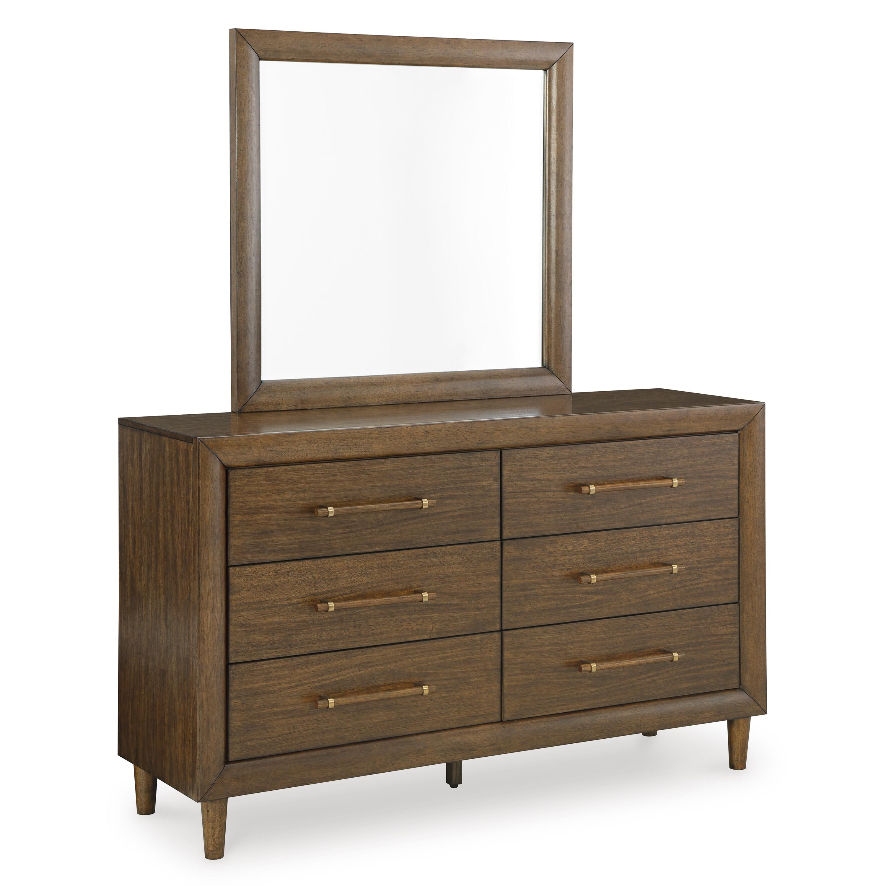 Ashley Furniture Lyncott Brown Dresser and Mirror Ashley Furniture Lyncott Brown Dresser and Mirror