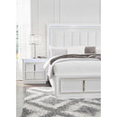 Signature Design by Ashley Chalanna B822B2 Queen Upholstered Storage Bed IMAGE 12