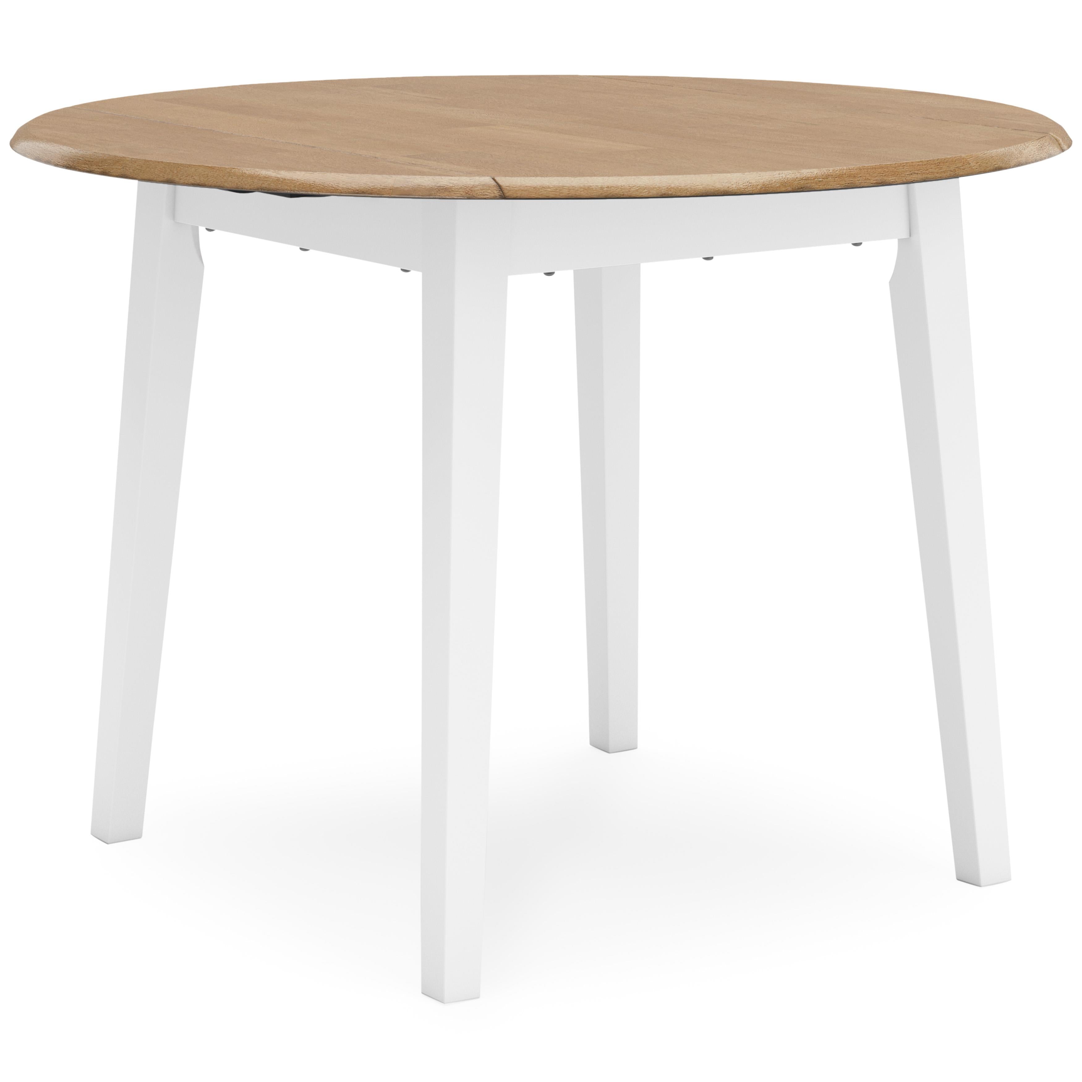Signature Design by Ashley Gesthaven D398-15 Round Dining Room Drop Le