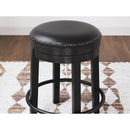 Signature Design by Ashley Valebeck D546-824 Upholstered Swivel Stool IMAGE 4