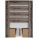 Signature Design by Ashley Graystorm B2405B19 Twin Panel Bed with Storage IMAGE 6
